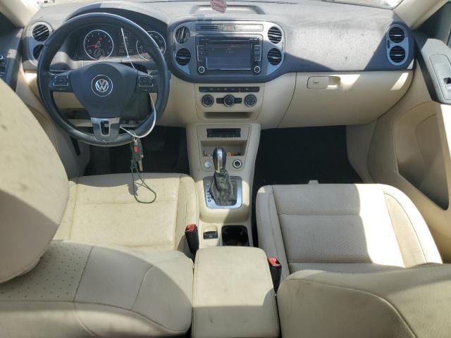 WVGAV7AX8FW607159 - 2015 VOLKSWAGEN TIGUAN S WHITE photo 8