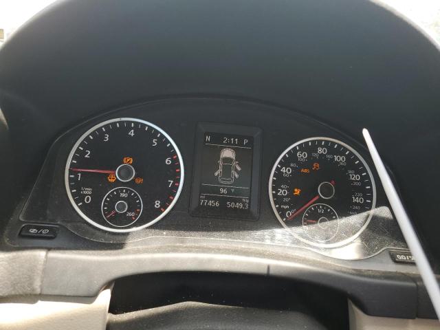 WVGAV7AX8FW607159 - 2015 VOLKSWAGEN TIGUAN S WHITE photo 9