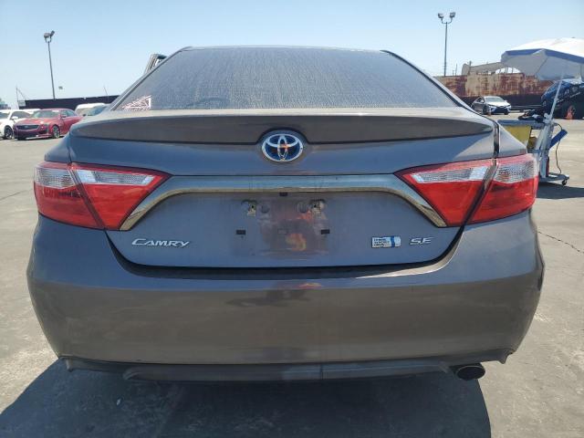 4T1BD1FK0FU175910 - 2015 TOYOTA CAMRY HYBRID CHARCOAL photo 6