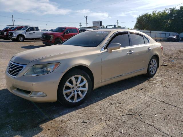 JTHBL46F975011027 - 2007 LEXUS LS 460 BEIGE photo 1