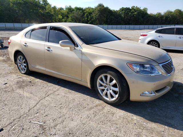 JTHBL46F975011027 - 2007 LEXUS LS 460 BEIGE photo 4