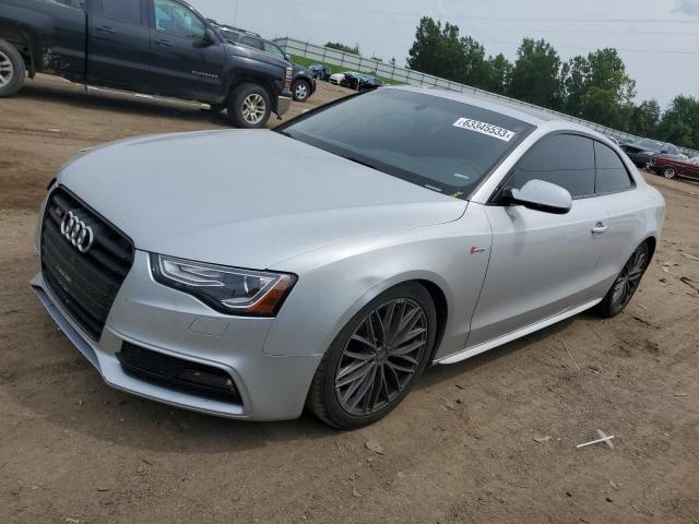 WAUCGAFR2EA052216 - 2014 AUDI S5 PREMIUM PLUS 银色 照片 1