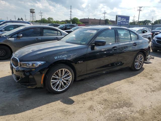 3MW39FS04P8C97953 - 2023 BMW 330XE Черный фото 1