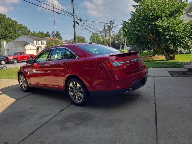 1FAHP2FW3BG135785 - 2011 FORD TAURUS LIMITED RED photo 3