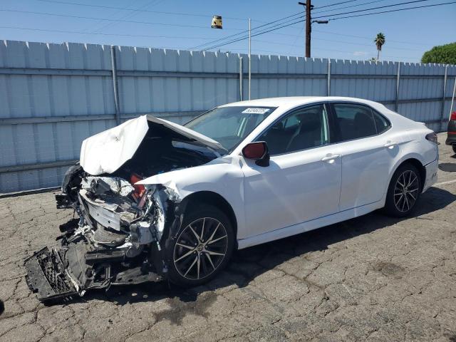 4T1G11AK7PU786105 - 2023 TOYOTA CAMRY SE NIGHT SHADE WHITE photo 1