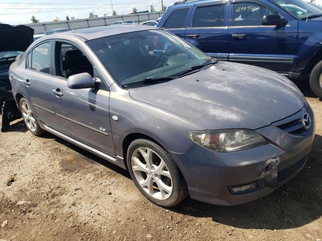 JM1BK323071694155 - 2007 MAZDA 3 S GRAY photo 4