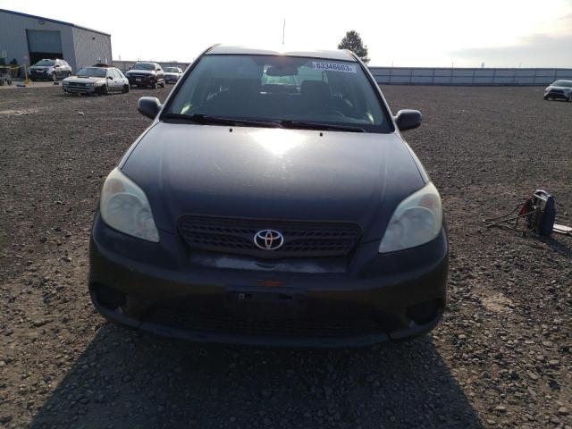 2T1KR32E35C411818 - 2005 TOYOTA COROLLA MA XR BLACK photo 5