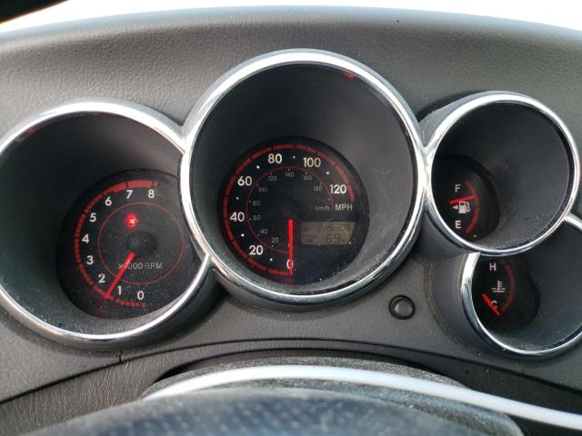 2T1KR32E35C411818 - 2005 TOYOTA COROLLA MA XR BLACK photo 9