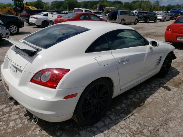 1C3AN69L74X005445 - 2004 CHRYSLER CROSSFIRE LIMITED WHITE photo 3