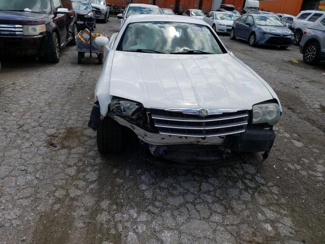 1C3AN69L74X005445 - 2004 CHRYSLER CROSSFIRE LIMITED WHITE photo 5
