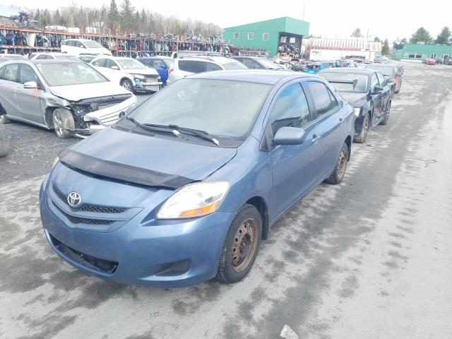 JTDBT923481289451 - 2008 TOYOTA YARIS BLUE photo 2