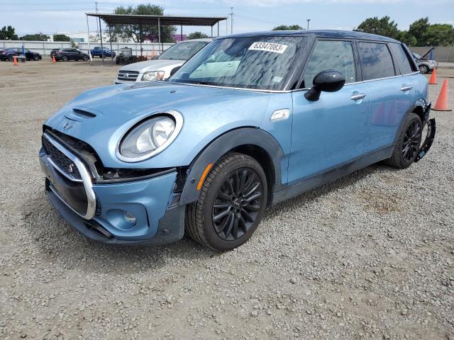 WMWLN9C55J2E51103 - 2018 MINI COOPER S CLUBMAN BLUE photo 1