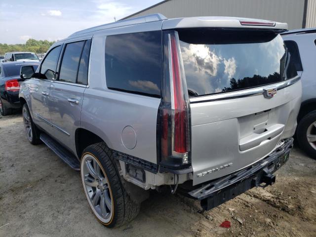 1GYS4BKJ7KR336980 - 2019 CADILLAC ESCALADE LUXURY SILVER photo 2