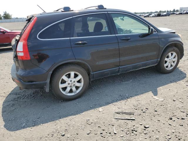 JHLRE48787C044342 - 2007 HONDA CR-V EXL BLACK photo 3