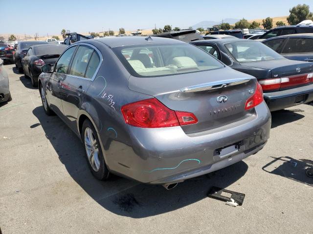 JN1CV6AP9DM717415 - 2013 INFINITI G37 BASE SILVER photo 2