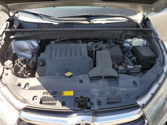 5TDJKRFH9FS096717 - 2015 TOYOTA HIGHLANDER XLE GRAY photo 12