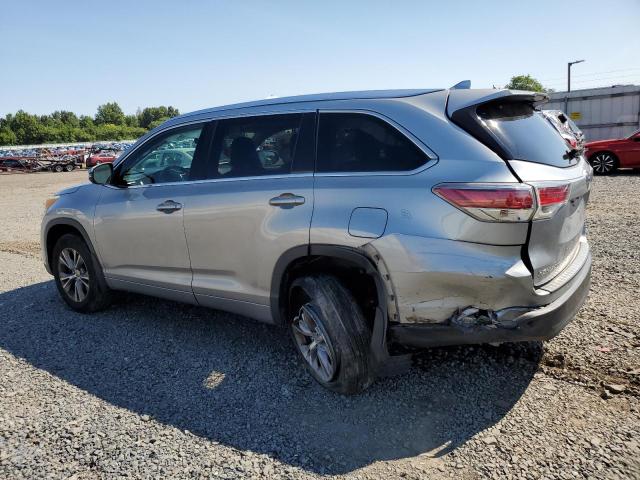 5TDJKRFH9FS096717 - 2015 TOYOTA HIGHLANDER XLE GRAY photo 2