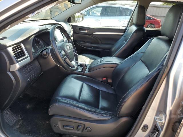 5TDJKRFH9FS096717 - 2015 TOYOTA HIGHLANDER XLE GRAY photo 7