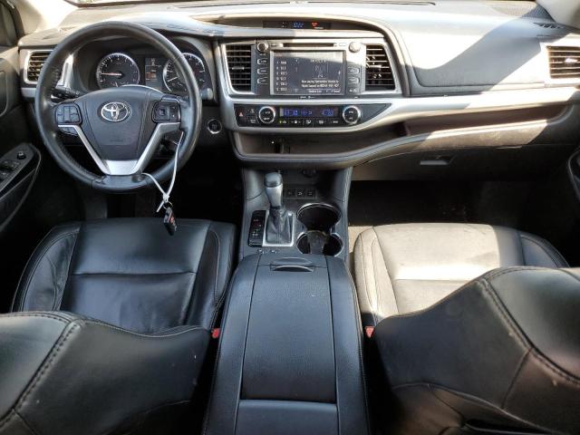 5TDJKRFH9FS096717 - 2015 TOYOTA HIGHLANDER XLE GRAY photo 8
