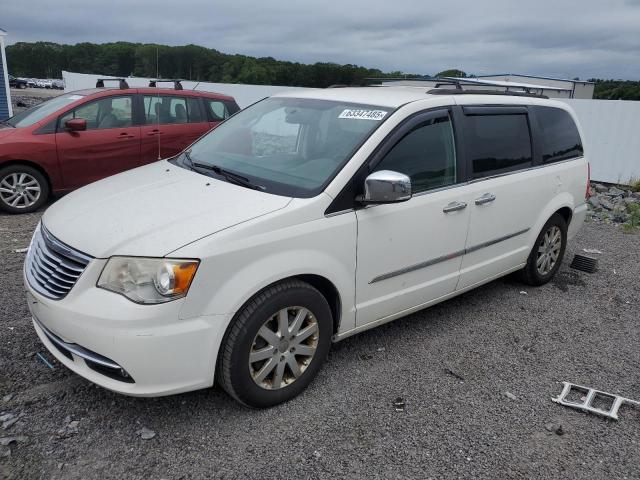 2C4RC1CG5CR416584 - 2012 CHRYSLER TOWN & COU TOURING L WHITE photo 1