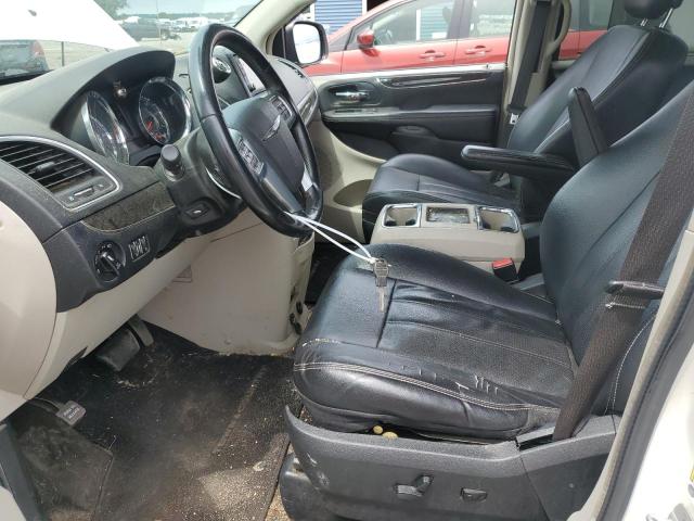 2C4RC1CG5CR416584 - 2012 CHRYSLER TOWN & COU TOURING L WHITE photo 7