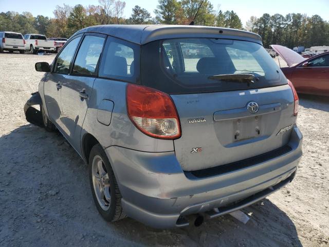 2T1KR32E83C051300 - 2003 TOYOTA COROLLA MA XR BLUE photo 3