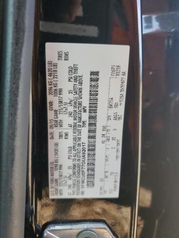 1FMCU0F77GUA92017 - 2016 FORD ESCAPE S BLACK photo 13