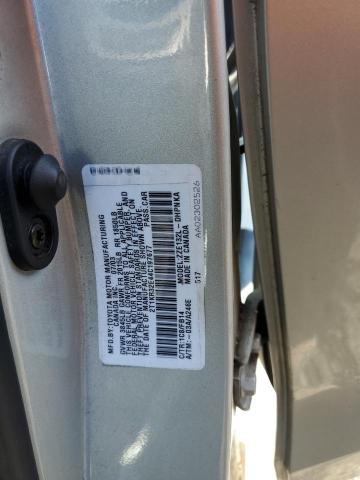 2T1KR32E44C197677 - 2004 TOYOTA COROLLA MA XR GRAY photo 13