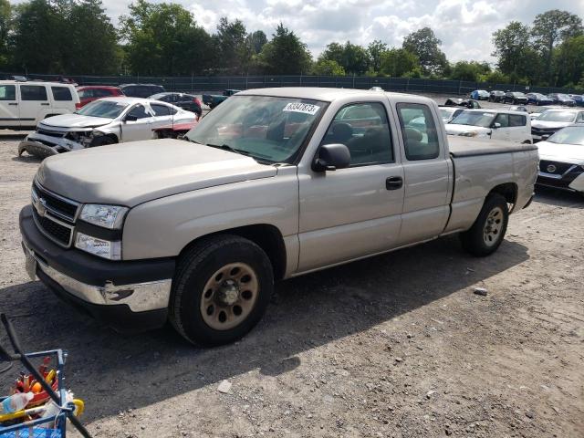 1GCEC19X77Z164886 - 2007 CHEVROLET SILVERADO C1500 CLASSIC SILVER photo 1