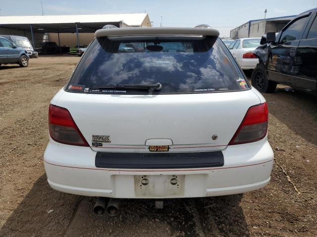 JF1GG29692G832403 - 2002 SUBARU IMPREZA WRX WHITE photo 6