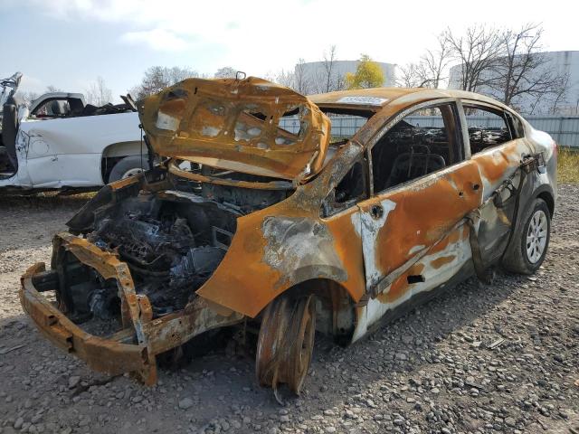 KNADM4A31D6190185 - 2013 KIA RIO LX BURN photo 2