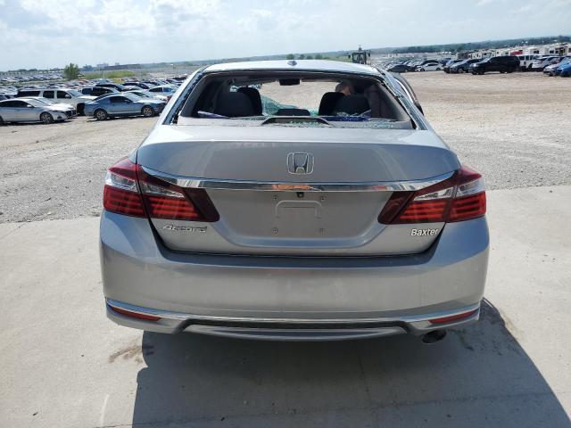 1HGCR2F76GA173997 - 2016 HONDA ACCORD EX SILVER photo 6