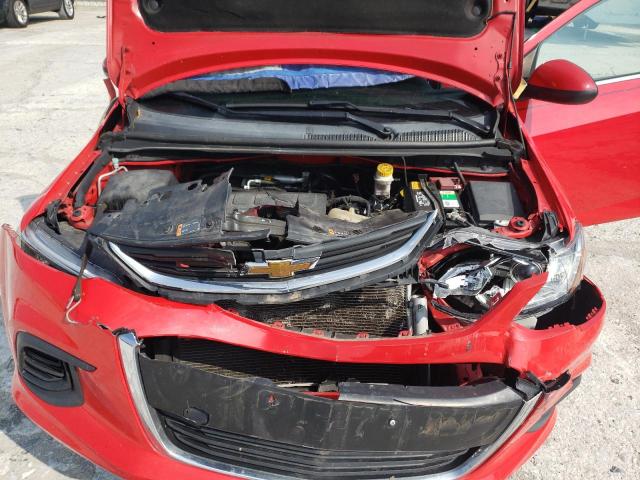 1G1JF5SB0H4122286 - 2017 CHEVROLET SONIC PREMIER RED photo 11