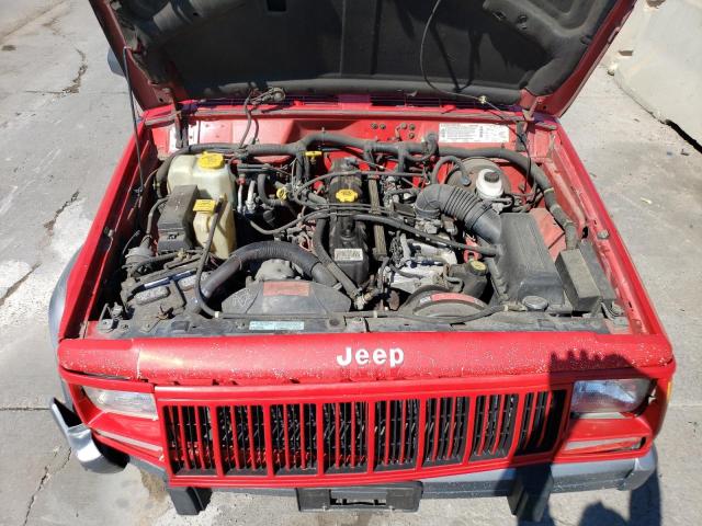 1J4FJ78S8TL250542 - 1996 JEEP CHEROKEE COUNTRY RED photo 12