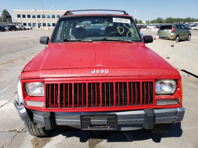 1J4FJ78S8TL250542 - 1996 JEEP CHEROKEE COUNTRY RED photo 5