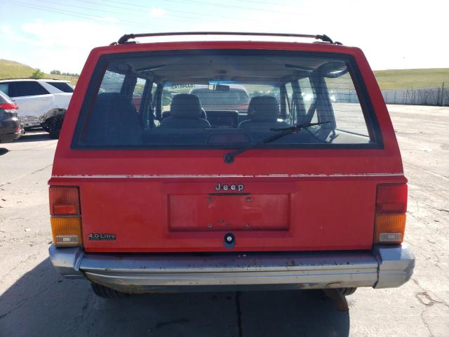 1J4FJ78S8TL250542 - 1996 JEEP CHEROKEE COUNTRY RED photo 6