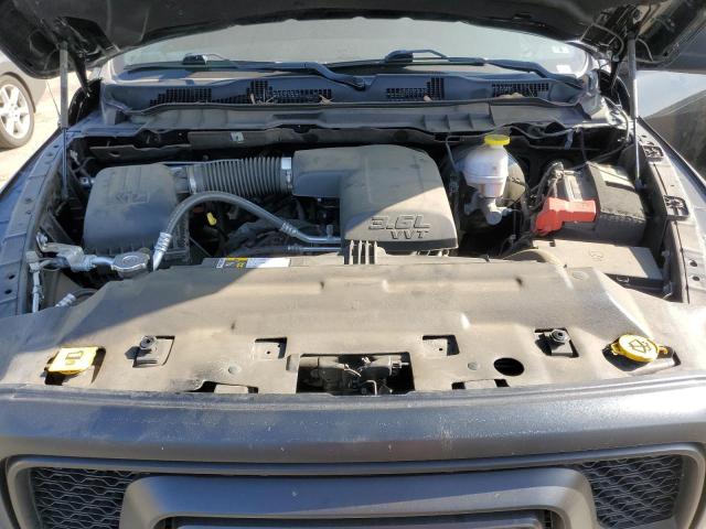 1C6RR6GG4NS120115 - 2022 RAM 1500 CLASS SLT შავი ფოტო 11