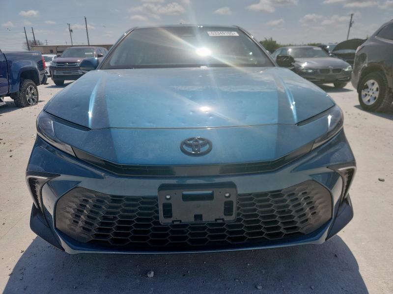 4T1DAACK5SU579785 - 2025 TOYOTA CAMRY XSE BLUE photo 5