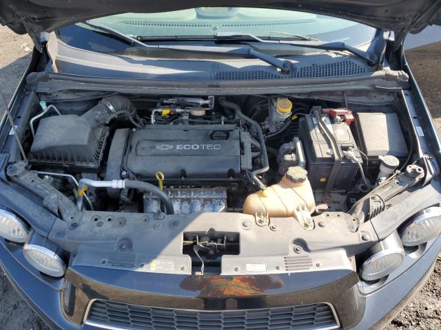 1G1JB5SH5C4198501 - 2012 CHEVROLET SONIC LS შავი ფოტო 11