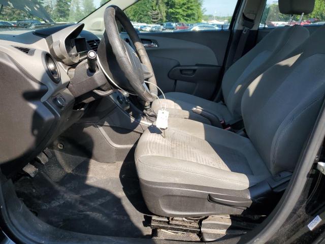 1G1JB5SH5C4198501 - 2012 CHEVROLET SONIC LS შავი ფოტო 7