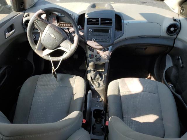 1G1JB5SH5C4198501 - 2012 CHEVROLET SONIC LS შავი ფოტო 8