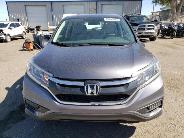 2HKRM4H31GH670820 - 2016 HONDA CR-V LX GRAY photo 5