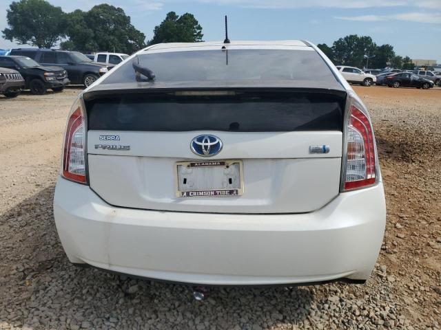 JTDKN3DUXC5442896 - 2012 TOYOTA PRIUS 白色 照片 6