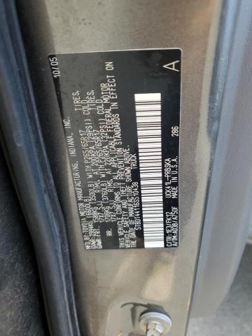 5TBDT44116S510438 - 2006 TOYOTA TUNDRA DOUBLE CAB SR5 GRAY photo 12