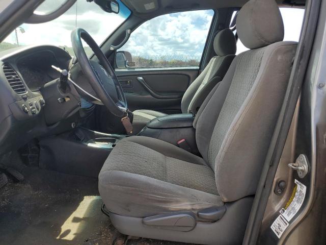 5TBDT44116S510438 - 2006 TOYOTA TUNDRA DOUBLE CAB SR5 GRAY photo 7