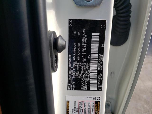 JTEBU5JR0L5817950 - 2020 TOYOTA 4RUNNER SR5/SR5 PREMIUM 白色 照片 13