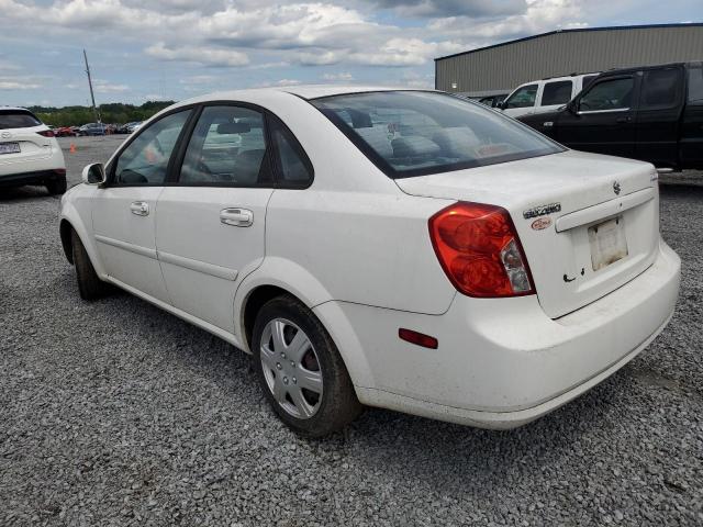 KL5JD56Z38K921615 - 2008 SUZUKI FORENZA BASE WHITE photo 2