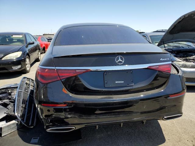 W1K6G6DB9NA121881 - 2022 MERCEDES-BENZ S 500 4MATIC BLACK photo 6