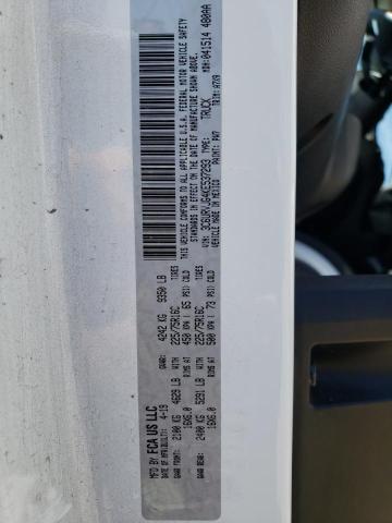 3C6URVJG4KE537293 - 2019 RAM PROMASTER 3500 HIGH თეთრი ფოტო 13