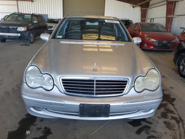 WDBRF64J21F110962 - 2001 MERCEDES-BENZ C 320 SILVER photo 5